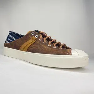 Converse Jack Purcell Vantage Crush Ox Brown Navy Sneakers172932C Converse Crush Converse Men Jack Purcell Vantage Crush Ox  main image 2